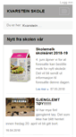 Mobile Screenshot of kvarstein.venneslaskolen.no