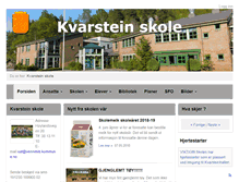 Tablet Screenshot of kvarstein.venneslaskolen.no